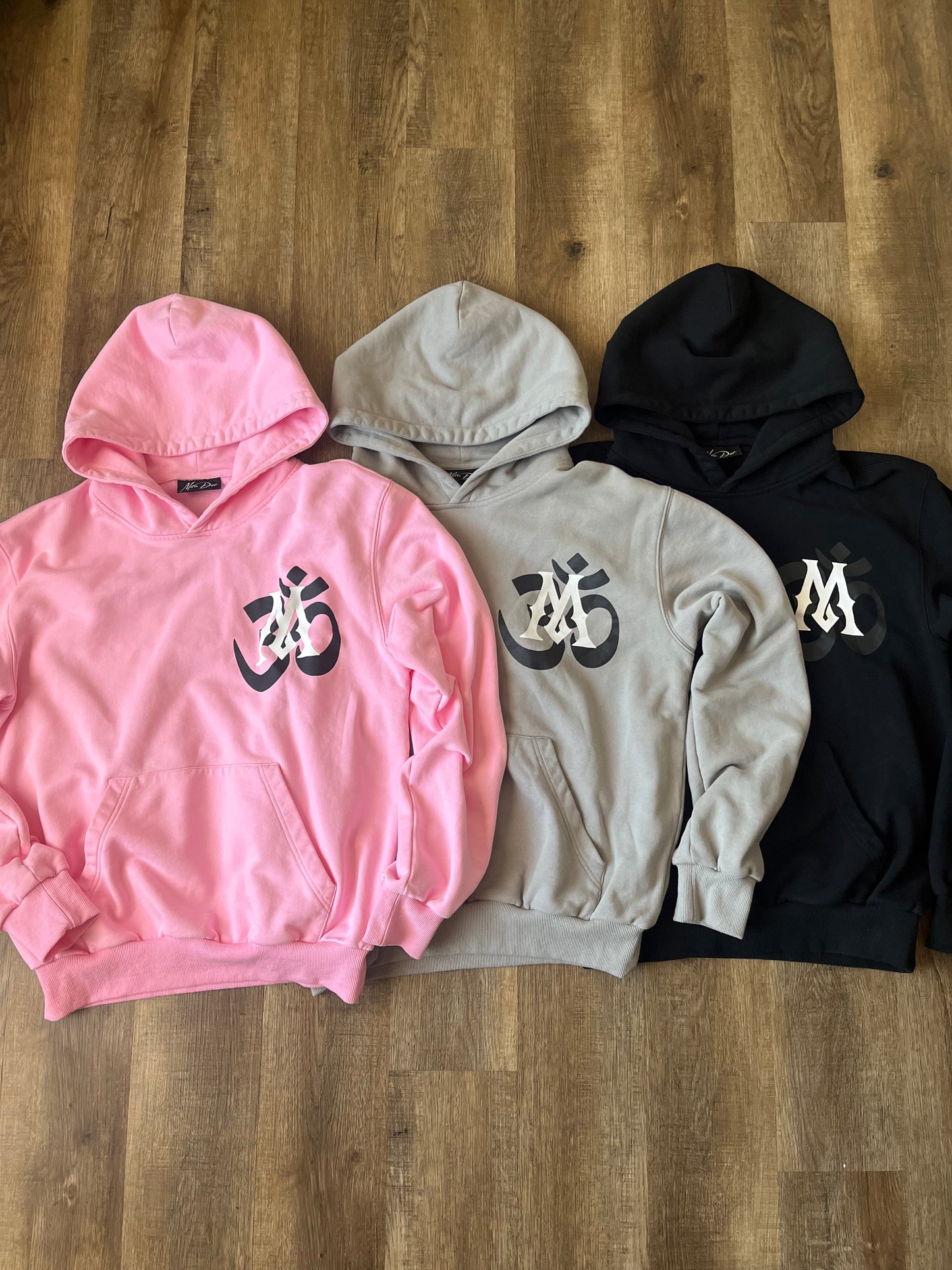 Distressed "Aum" Hoodie