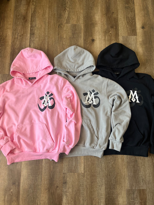 Distressed "Aum" Hoodie